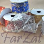 Banda organza 5 cm - Decoratiuni Craciun - imagine 3