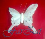 Fluturi decorativi pene naturale cod 44 - imagine 4