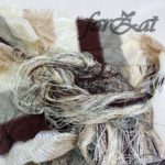 Perdea franjuri multicolora