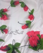 Ghirlanda flori artificiale - Cod 16 - imagine 3