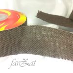 Banda iuta maronie 5 cm