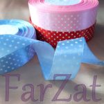 Banda satin cu buline 2,5 cm - imagine 5