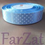 Banda satin cu buline 2,5 cm - imagine 7