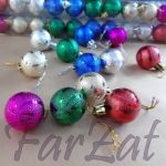Globuri colorate de 2,5 cm-12/set COD 61 - imagine 3