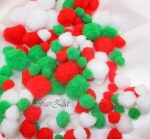 Set ornamente pom pom