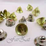 Clopotei din metal auriu/argintiu