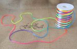 Snur satinat multicolor 100 yards - imagine 2