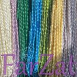 Margele colorate la sirag  -  8 mm