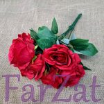 Buchet cu trandafiri artificiali - Cod 12 - imagine 2