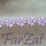 Broderie cu flori roz - imagine 3