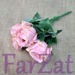 Buchet cu trandafiri artificiali - Cod 12 - imagine 5