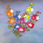 Aplicatie flori termoadeziva