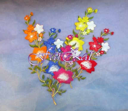 Aplicatie flori termoadeziva