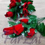 Buchet trandafiri artificiali