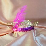 Accesorii anii 20 - bentita cu pana - imagine 2