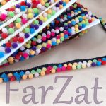 Terminatie textila cu margele