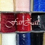 Banda catifea zigzag - 1 cm