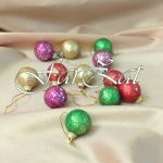 Globuri cu sclipici de Craciun - Cod 22 - imagine 3