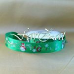 Panglica decorativa Craciun - 2 cm - imagine 2