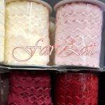 Banda catifea zigzag - 1 cm - imagine 2