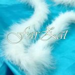 Sal puf lebada alb - 2 m - imagine 3