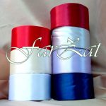 Panglica saten - 7 cm - imagine 2