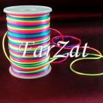 Snur satinat multicolor la metru