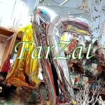 Baloane staniol - cifre - imagine 2