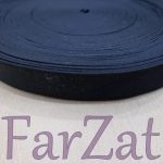 Elastic alb, negru - 2 cm - imagine 2