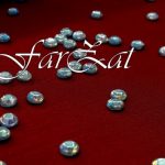 Strasuri de lipit alb cu AB - SS30