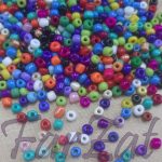 Margele sferice colorate - 4 mm - imagine 2