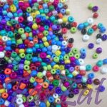 Margele sferice colorate - 4 mm