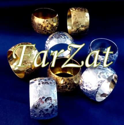 Inele pentru servet - auriu, argintiu