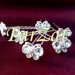 Ace de par cu strasuri - Model 1 - 4 - imagine 3