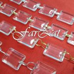 Perdele din cristale - Model dreptunghiular