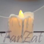 Lumanari cu led - lumina calda