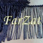 Franjuri cu margele tubulare - imagine 3