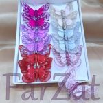 Fluturasi decorativi cu clema - Cod 51