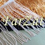 Franjuri cu margele tubulare - imagine 2