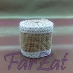 Banda iuta cu dantela - imagine 3