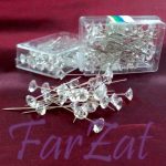 Set ace cu gamalie forma diamant - imagine 3