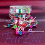 Set ace cu gamalie forma diamant - imagine 2