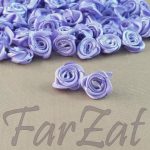 Trandafirasi din saten - lila