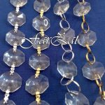 Perdele din cristale - Model octogonal