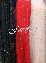 Tiul cu margele si strasuri