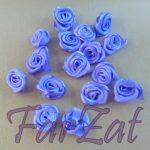 Trandafirasi din saten - lila - imagine 2