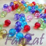 Margele sferice fatetate - 50 gr - imagine 4