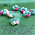 Flori textile multicolore - Model 1 - 4 - imagine 4