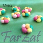 Flori textile multicolore - Model 1 - 4 - imagine 5