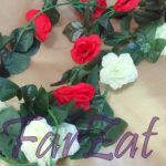 Ghirlanda artificiala cu flori